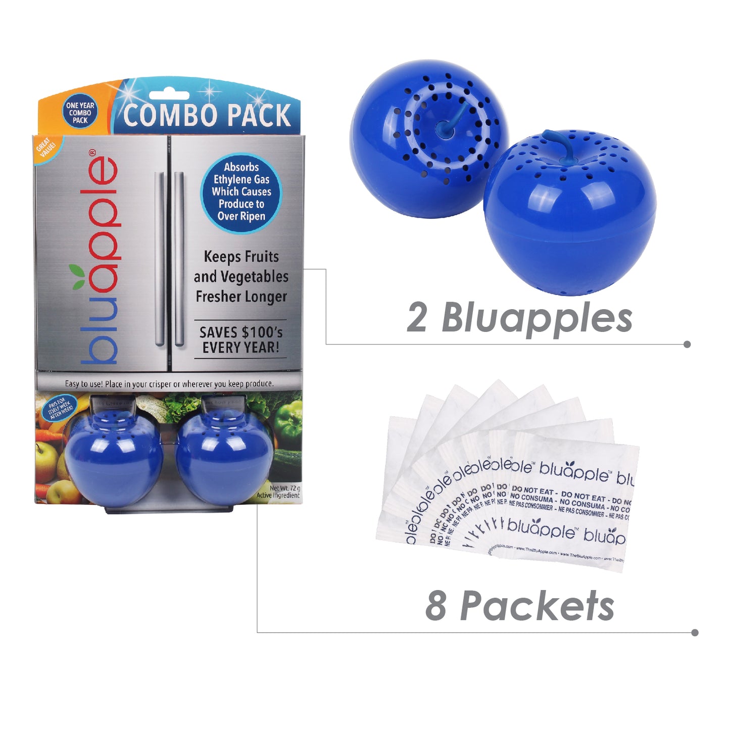 White Magic Bluapple Combo Pack