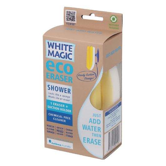 White Magic Shower Eraser Sponge