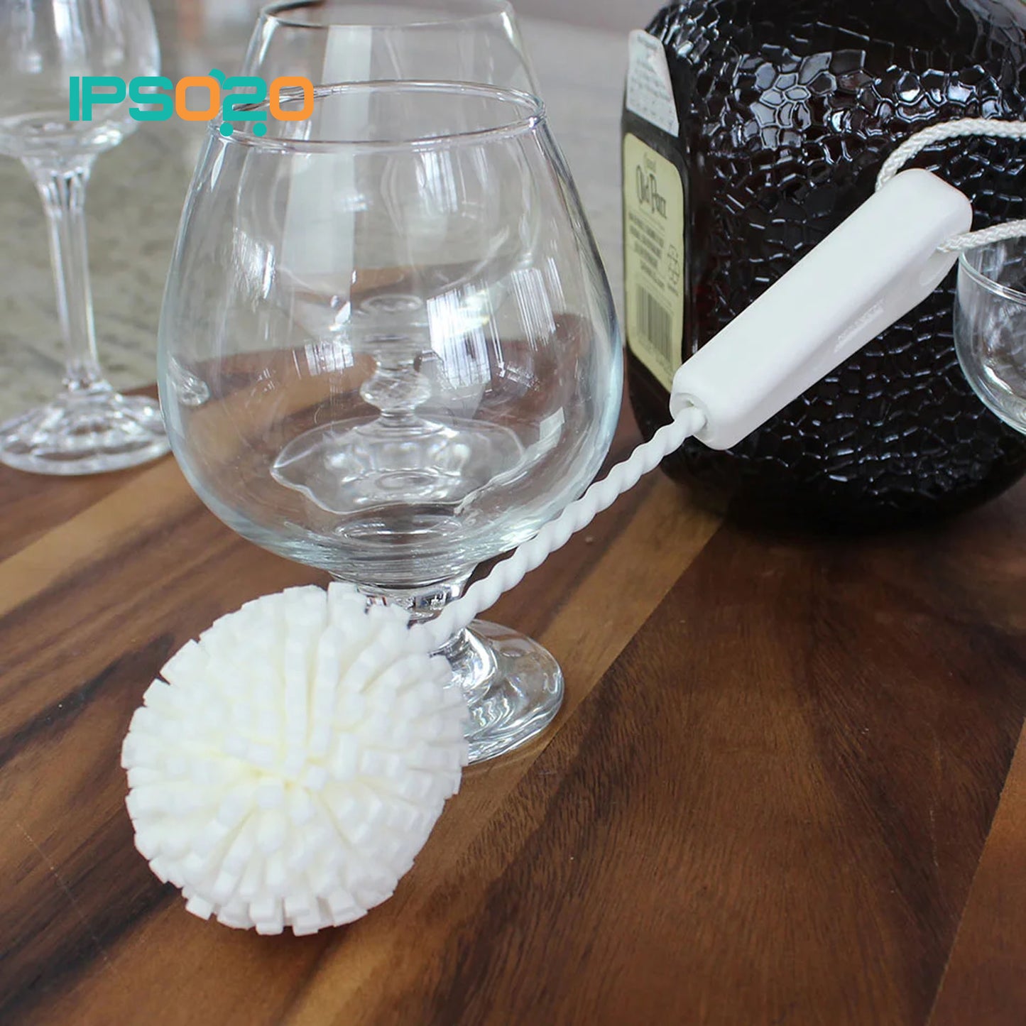 WHITE MAGIC Goblet & Brandy Washing Brush