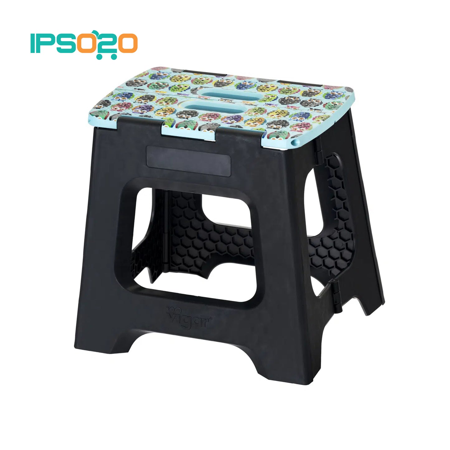 VIGAR Compact Owl On Top Foldable Stool - 32cm