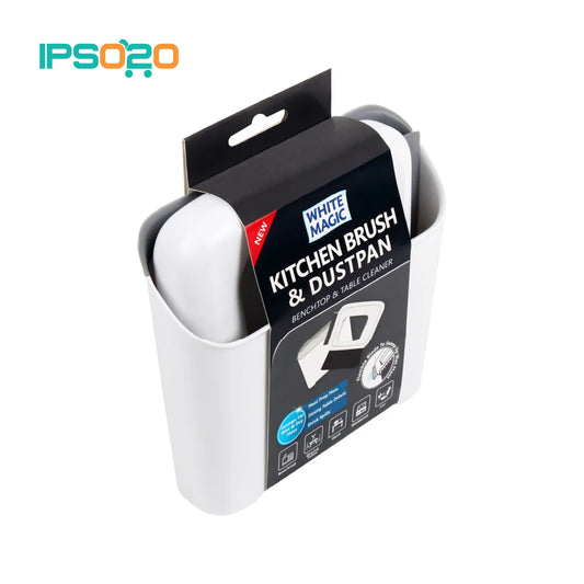 WHITE MAGIC Kitchen Brush & Dustpan