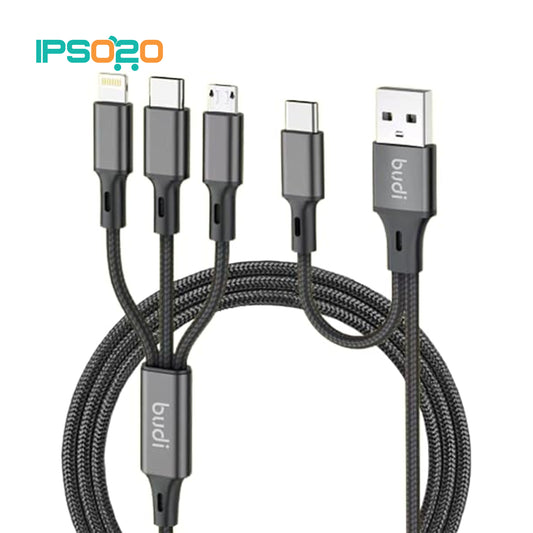 Budi 6 IN 1 MULTI CHARGING CABLE (1.2M)