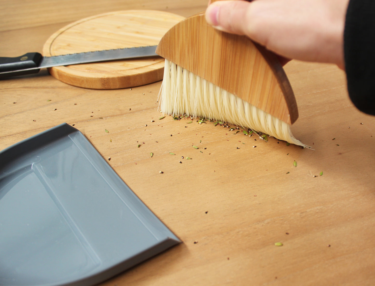 Eco Basics Mini Dustpan & Brush