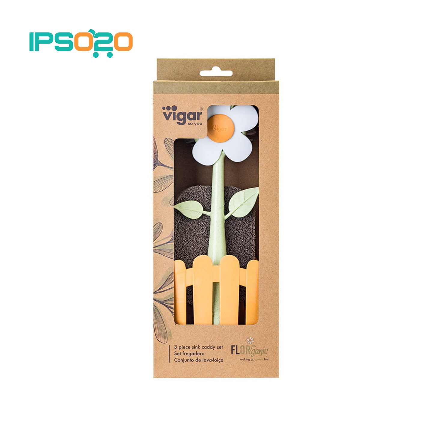 VIGAR Florganic Sponge with Brush