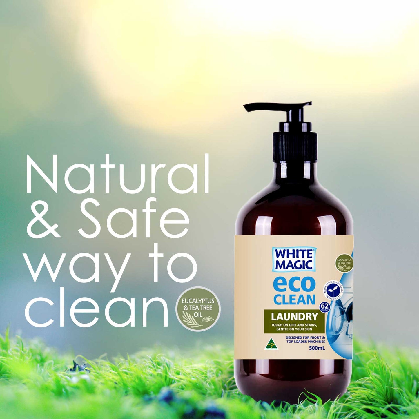WHITE MAGIC Eco Clean Laundry Liquid