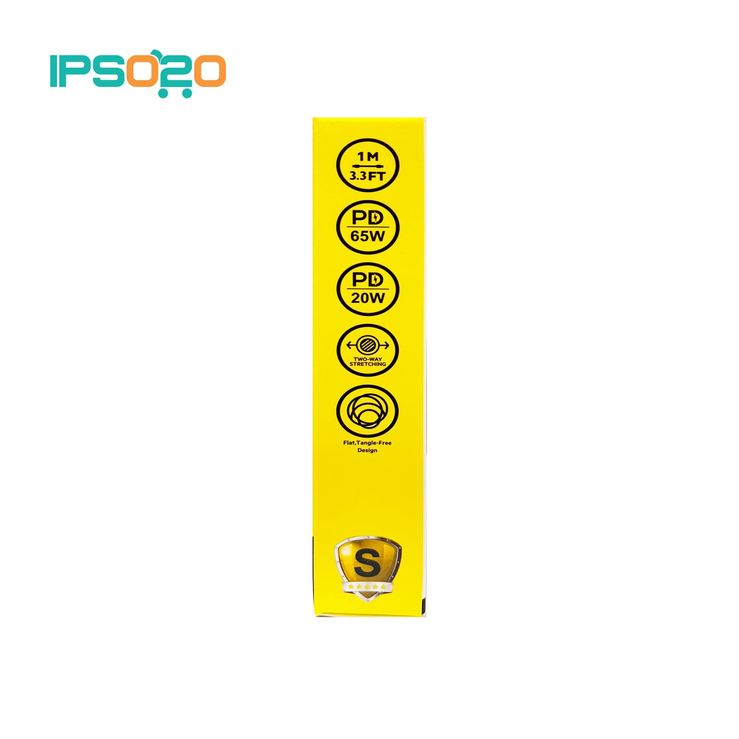 BUDI 4-in-1 Charge / Sync Cable PD 65W / 20W Retractable