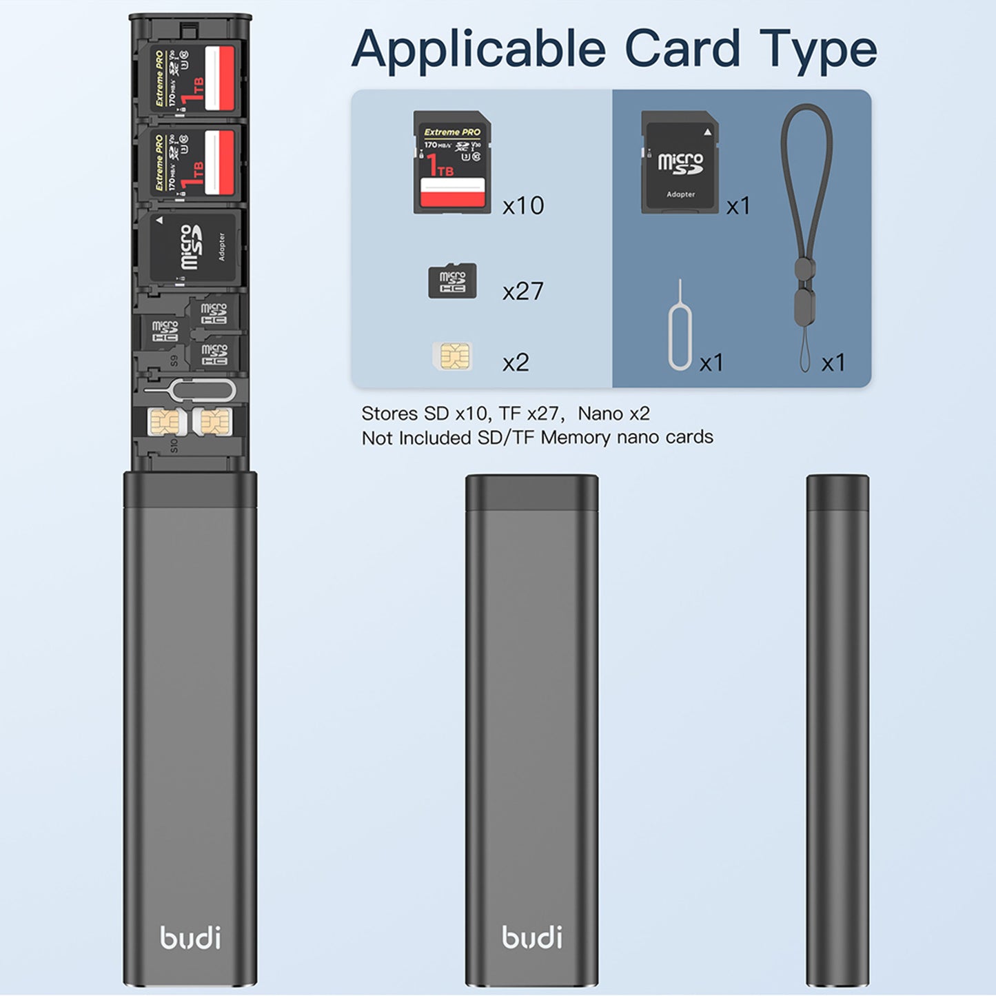 BUDI Multi-Functional Storage Stick