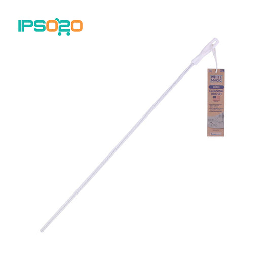WHITE MAGIC Extra Long Hair Catching Drain Cleaning Brush