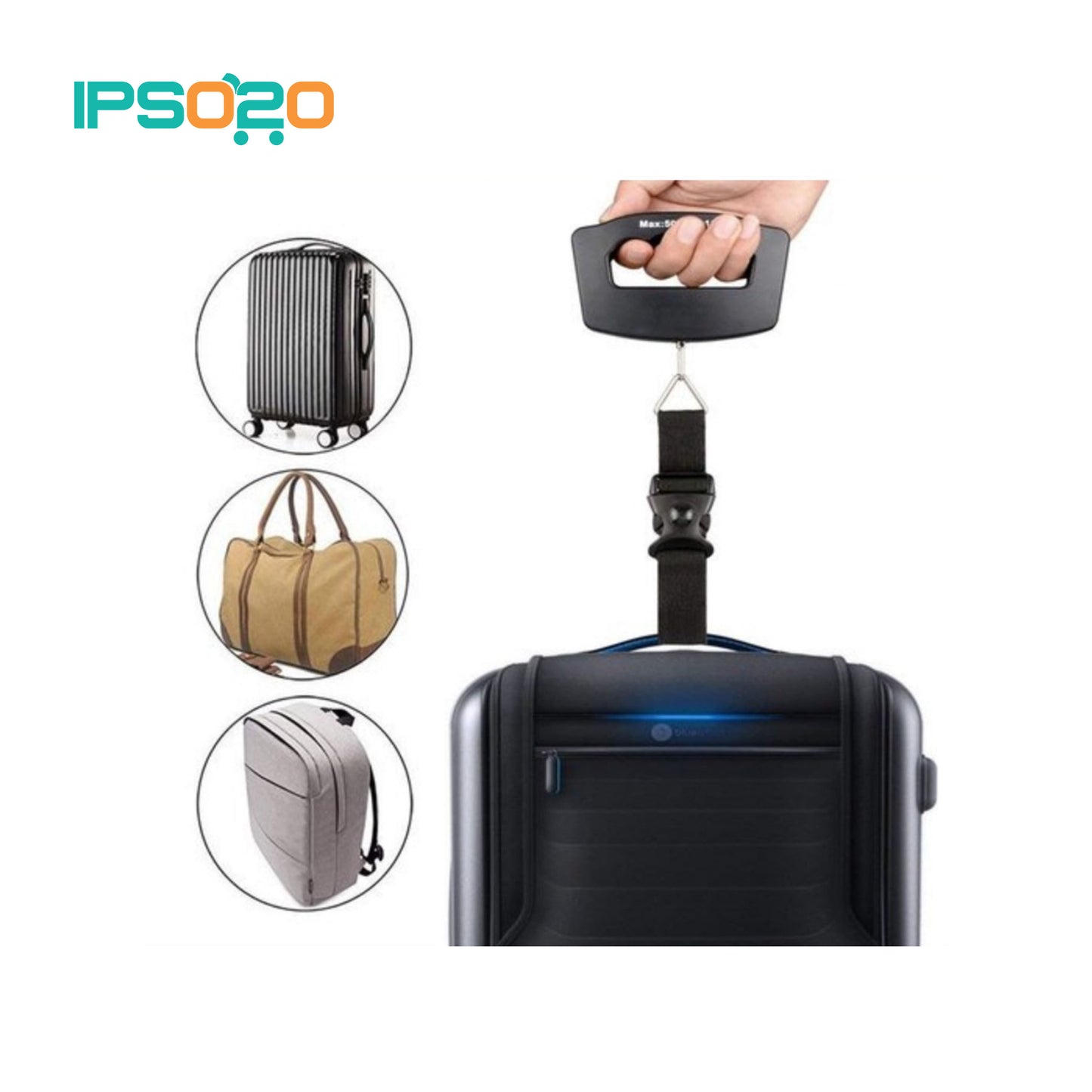 Electronic Digital LCD Travel Luggage Weighing Scale