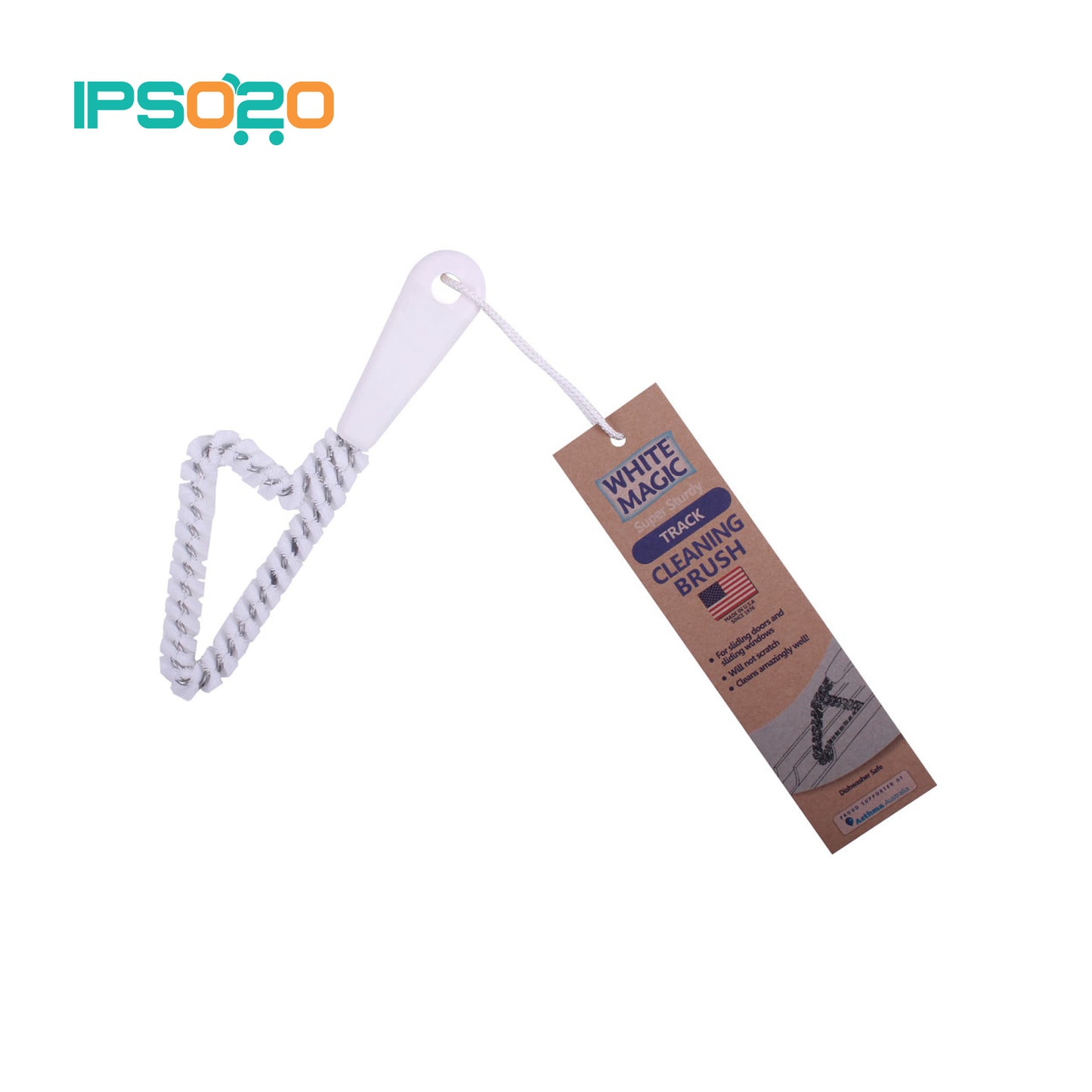 WHITE MAGIC Super Sturdy Track Washing Brush