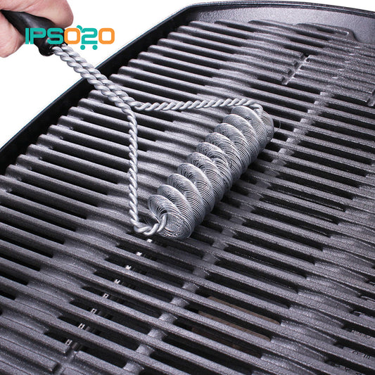 WHITE MAGIC Small Double Helix BBQ Brush