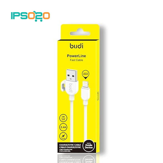 BUDI Charge/Sync Cable with Clip (1M)