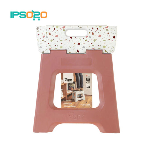 VIGAR Compact Terrazzo Foldable Stool - 32cm