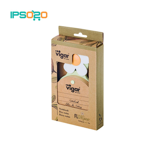 VIGAR Florganic Flower Power Notebook with Suction