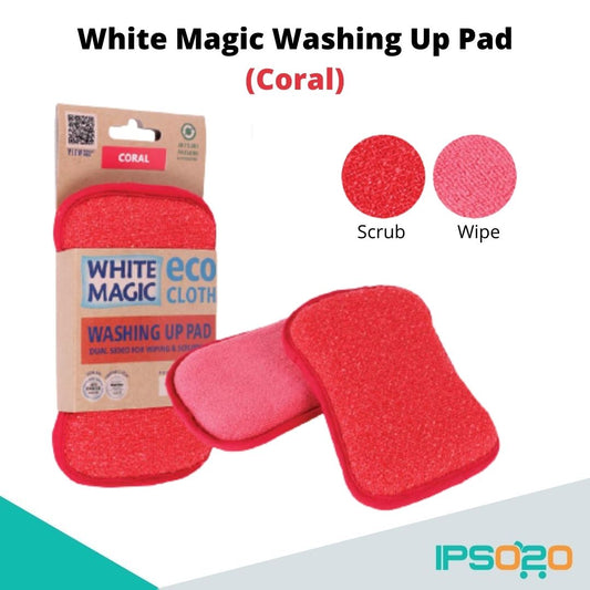 White Magic Dishwashing Sponge Washing Up Pad