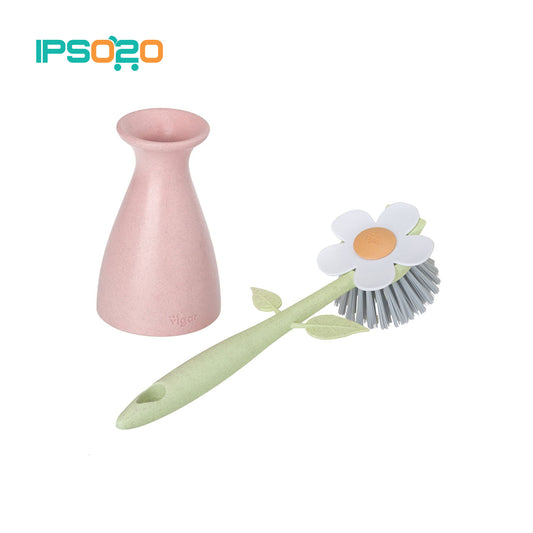 VIGAR Florganic Dish Brush with Vase