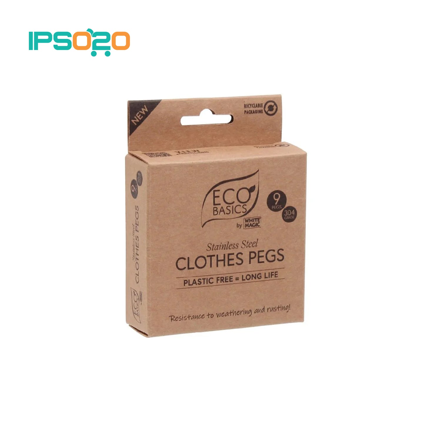 Eco Basics Clothes Pegs - 9pack