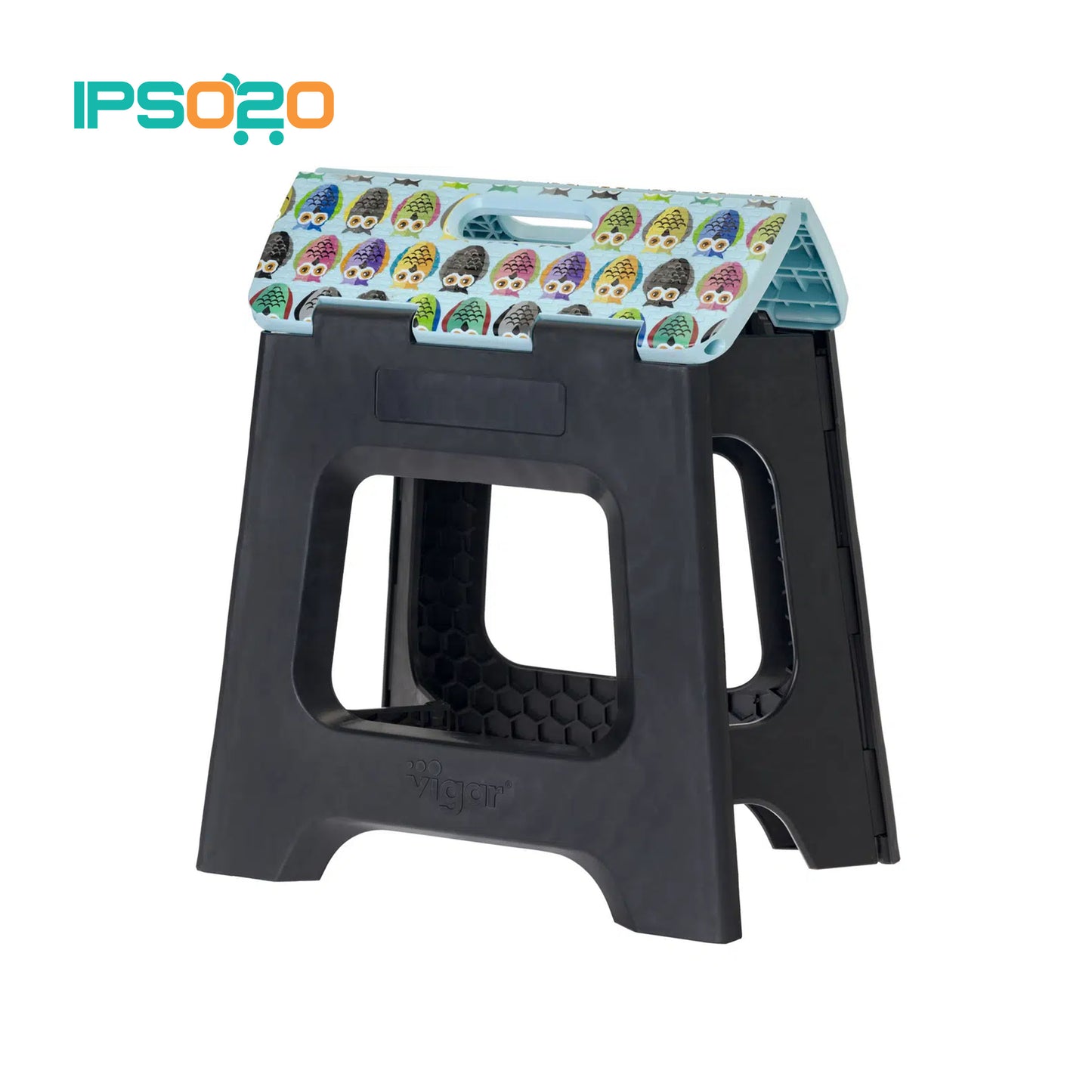 VIGAR Compact Owl On Top Foldable Stool - 32cm
