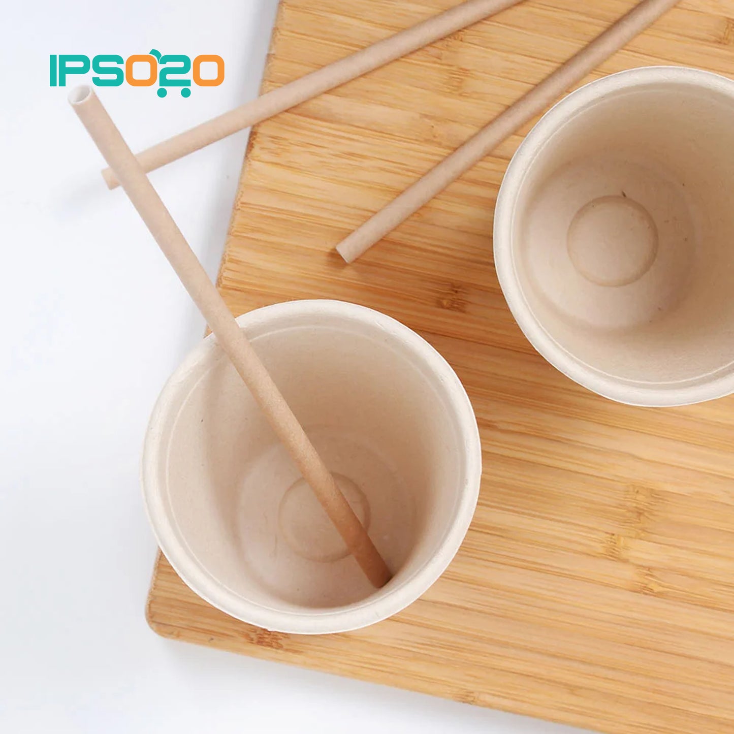 Eco Basics Biodegradable Paper Straw - 50pc