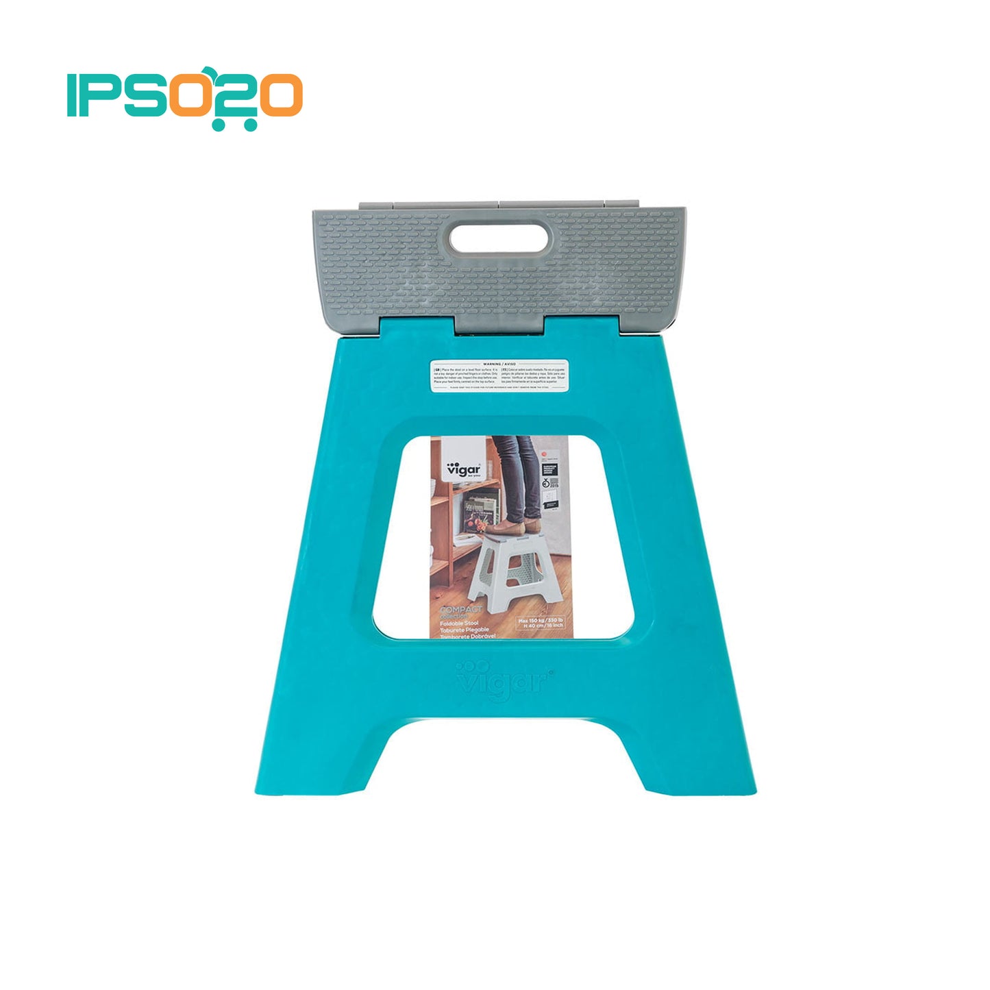 VIGAR Compact Foldable Stool - 40cm