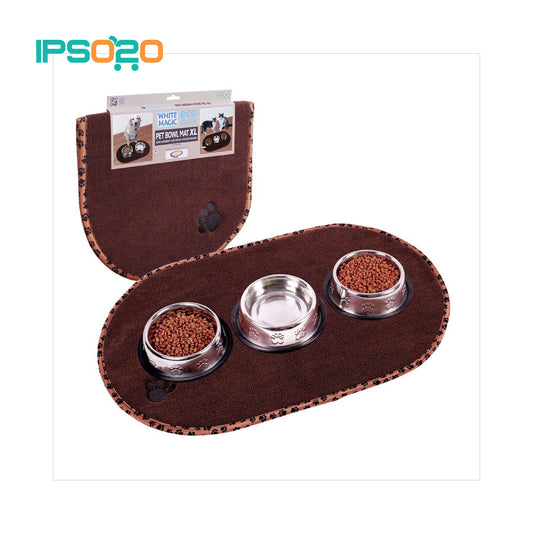 WHITE MAGIC Pet Bowl Mat