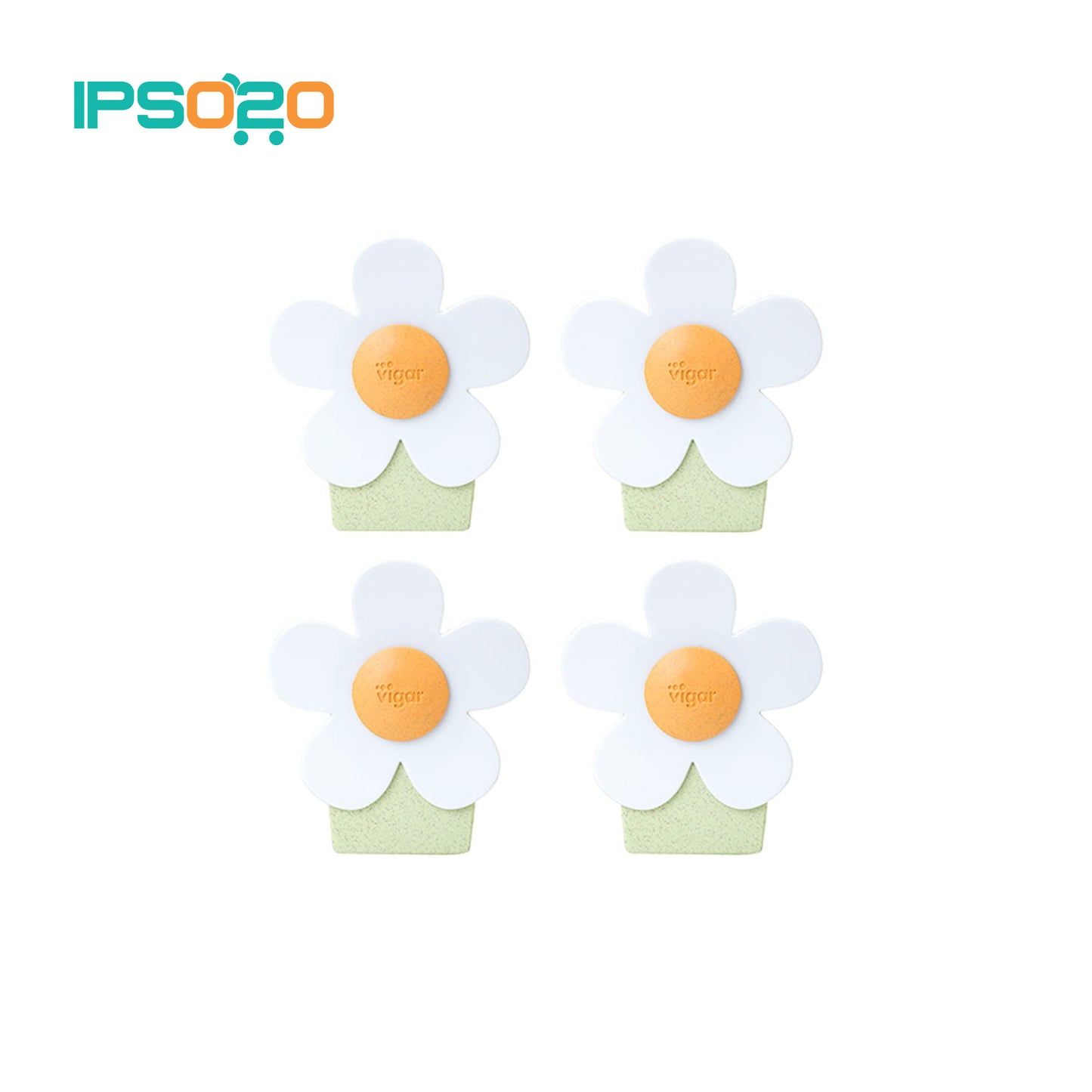 VIGAR Florganic Magnet Clip - 4pc