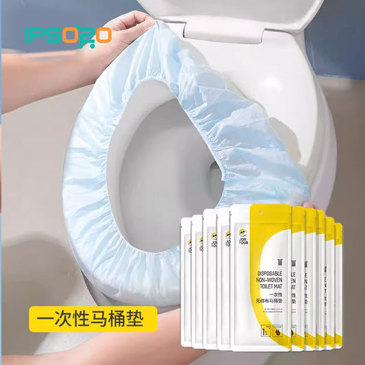 JOYTOUR Disposable Non-Woven Toilet Mat - Single pcs pack x 10