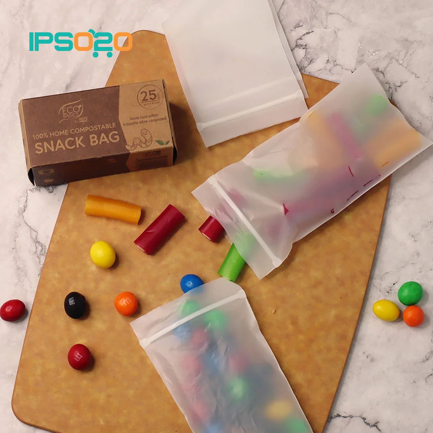 Eco Basics Compostable Snack Bag