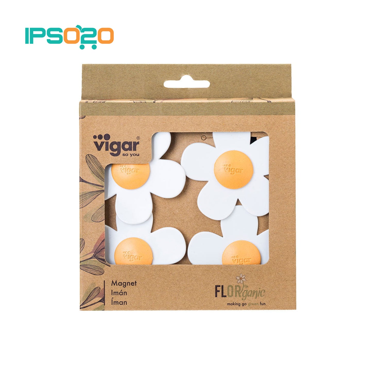 VIGAR Florganic Magnet - 4pc