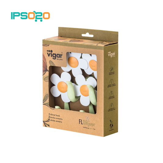 VIGAR Florganic Cabinet Hook - 4pc
