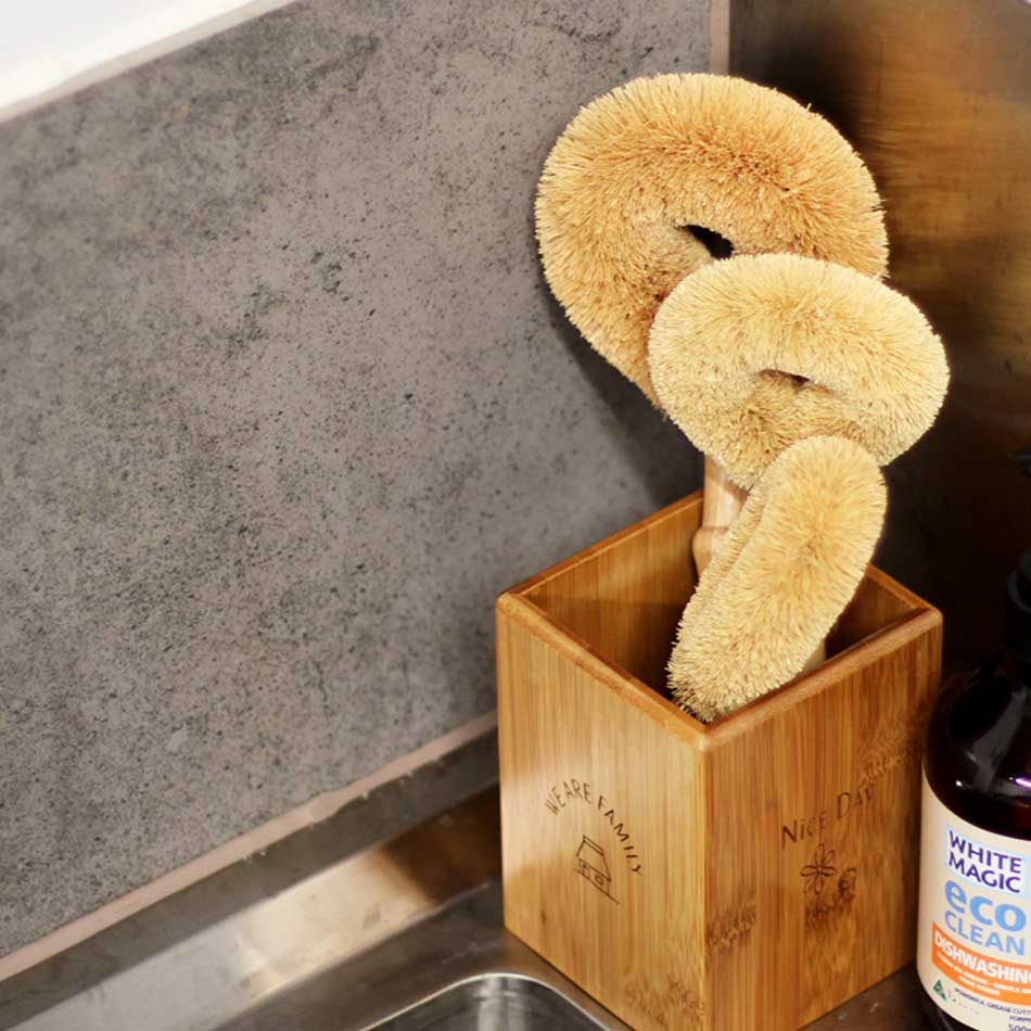 Coconut Bristle Dish Brush