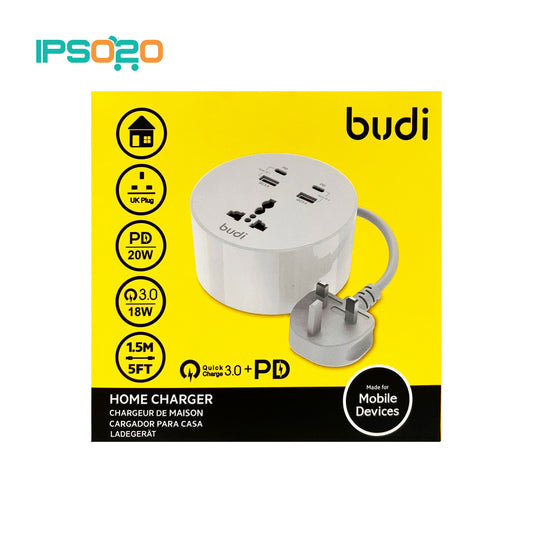 BUDI Home Charger (UK / EU Plug)