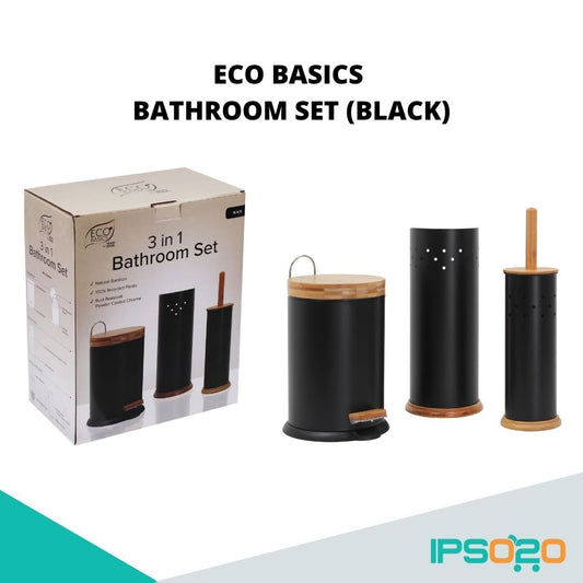 Eco Basics 3 In 1 Bathroom Set