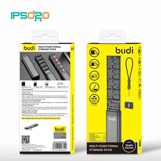 BUDI Multi-Functional Storage Stick