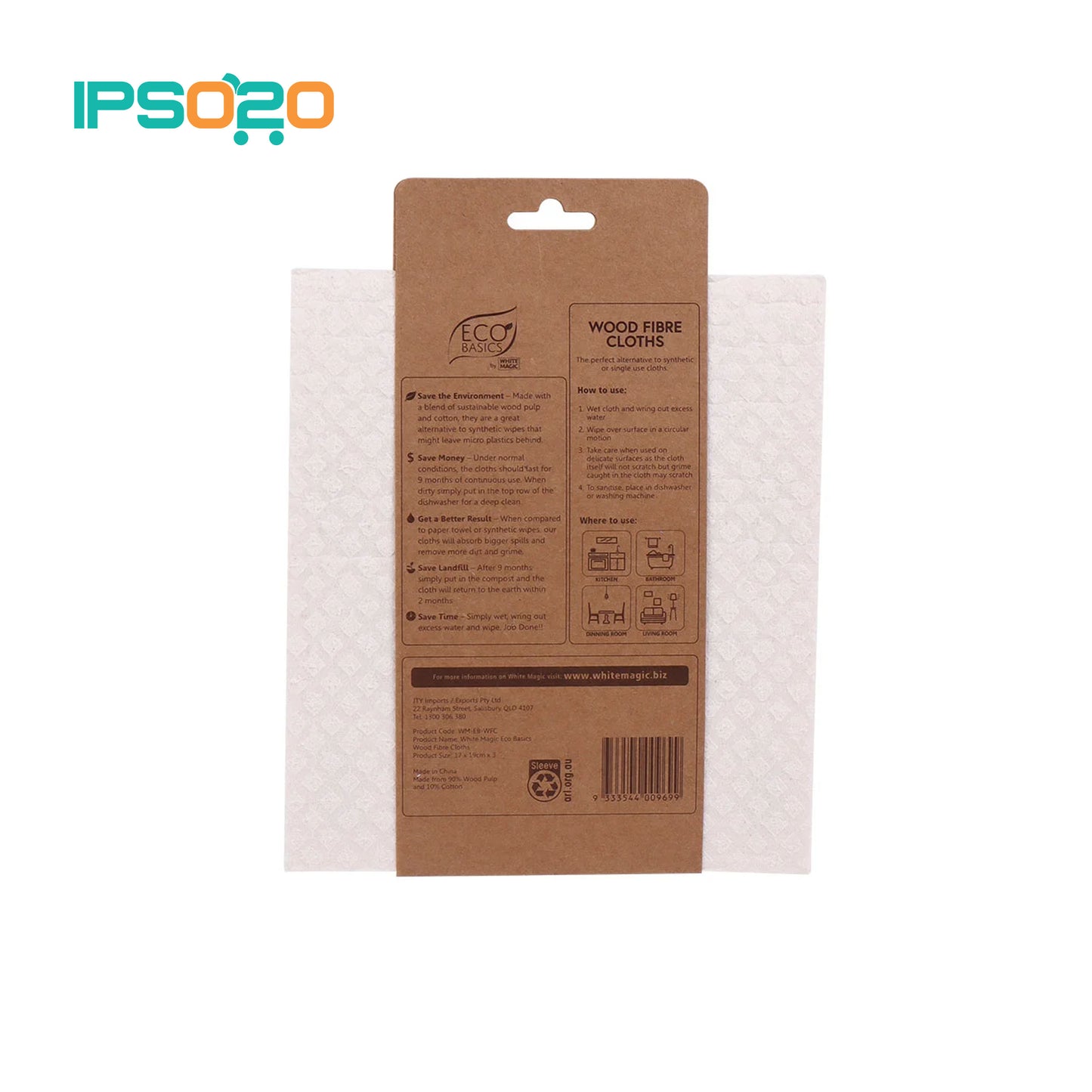 Eco Basics Wood Fibre Cloths