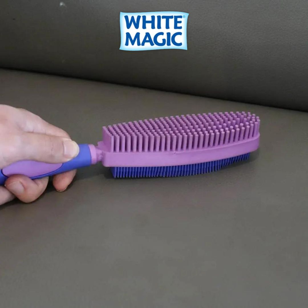 WHITE MAGIC Pet Hair Brush Duo