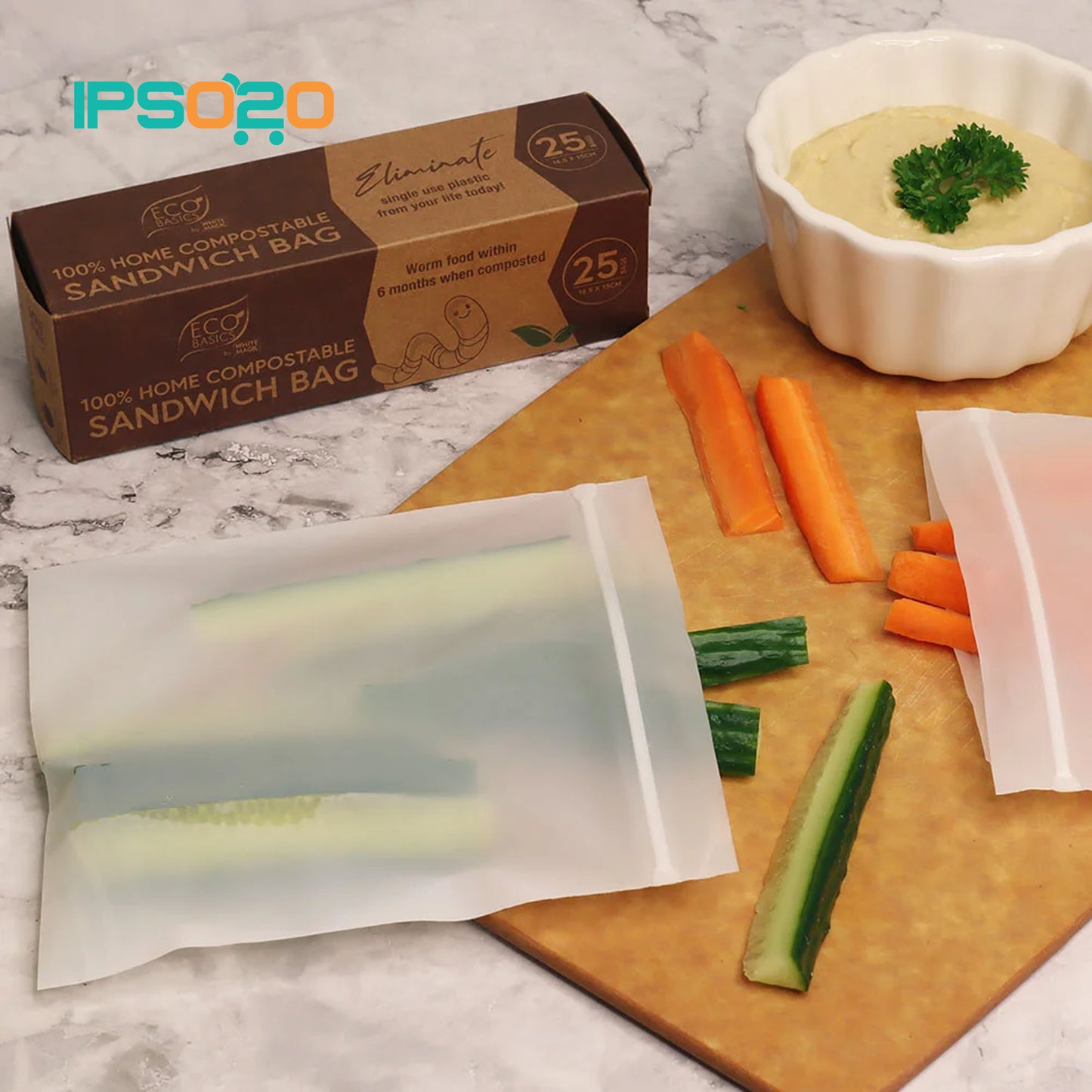Eco Basics Compostable Sandwich Bag