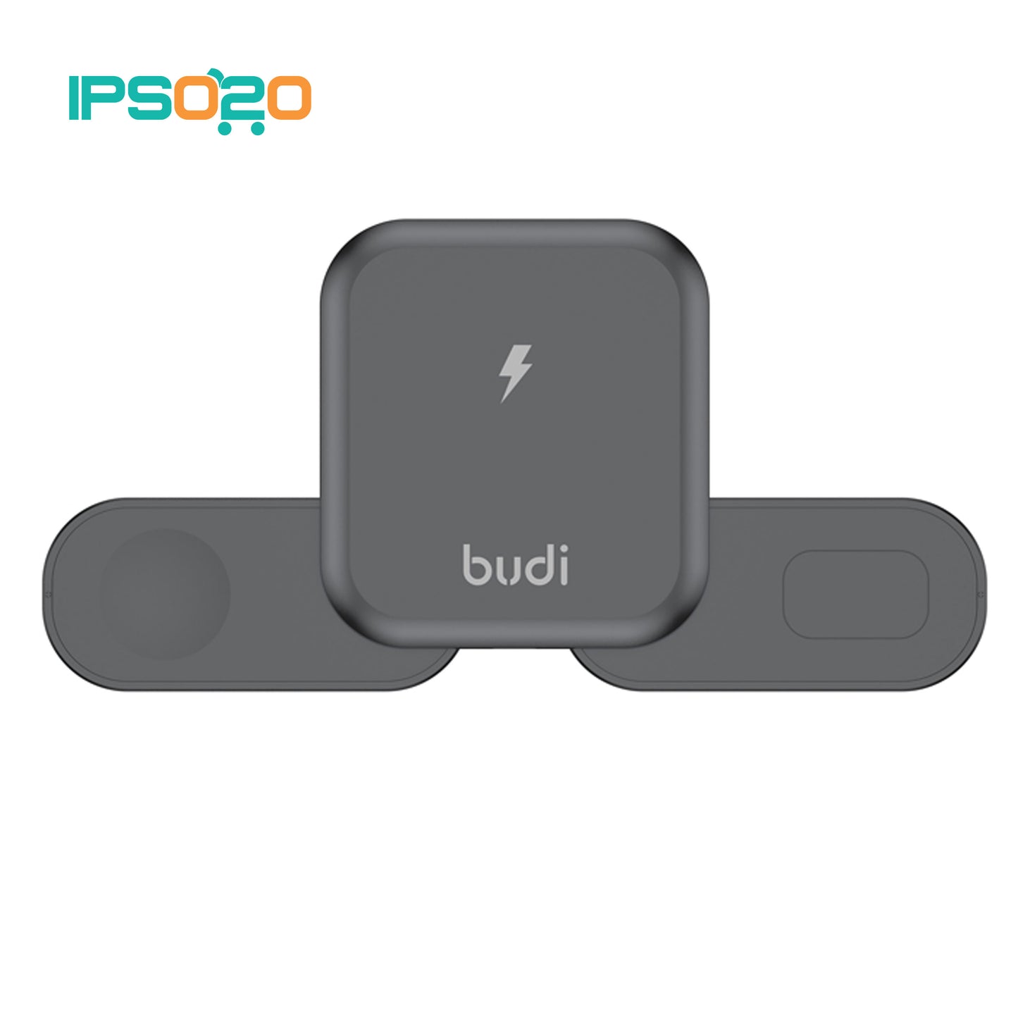 BUDI 3in1 Foldable Magnetic MAGSAFE 20w Wireless Charger Iphone Watch/Airpods