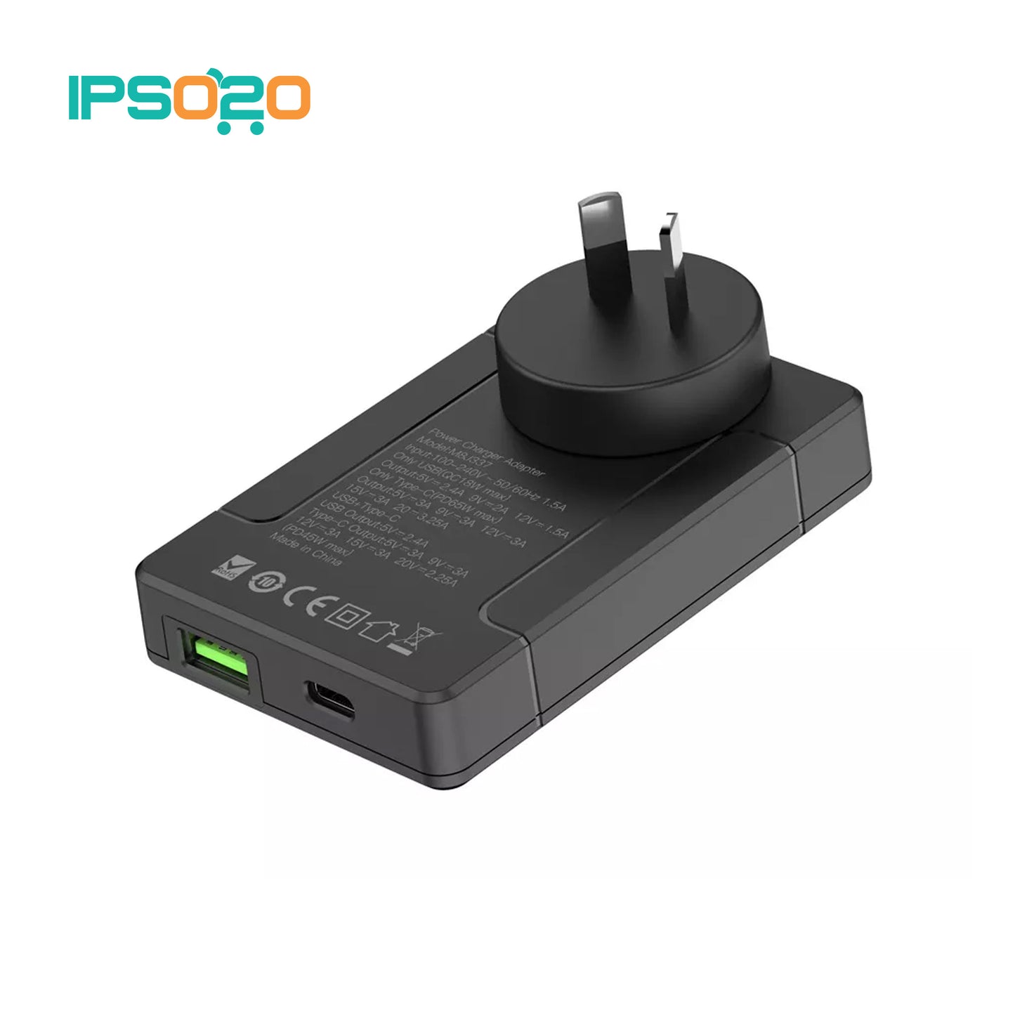 BUDI GaN Pro 65w Quick Charger Global Travel Charger