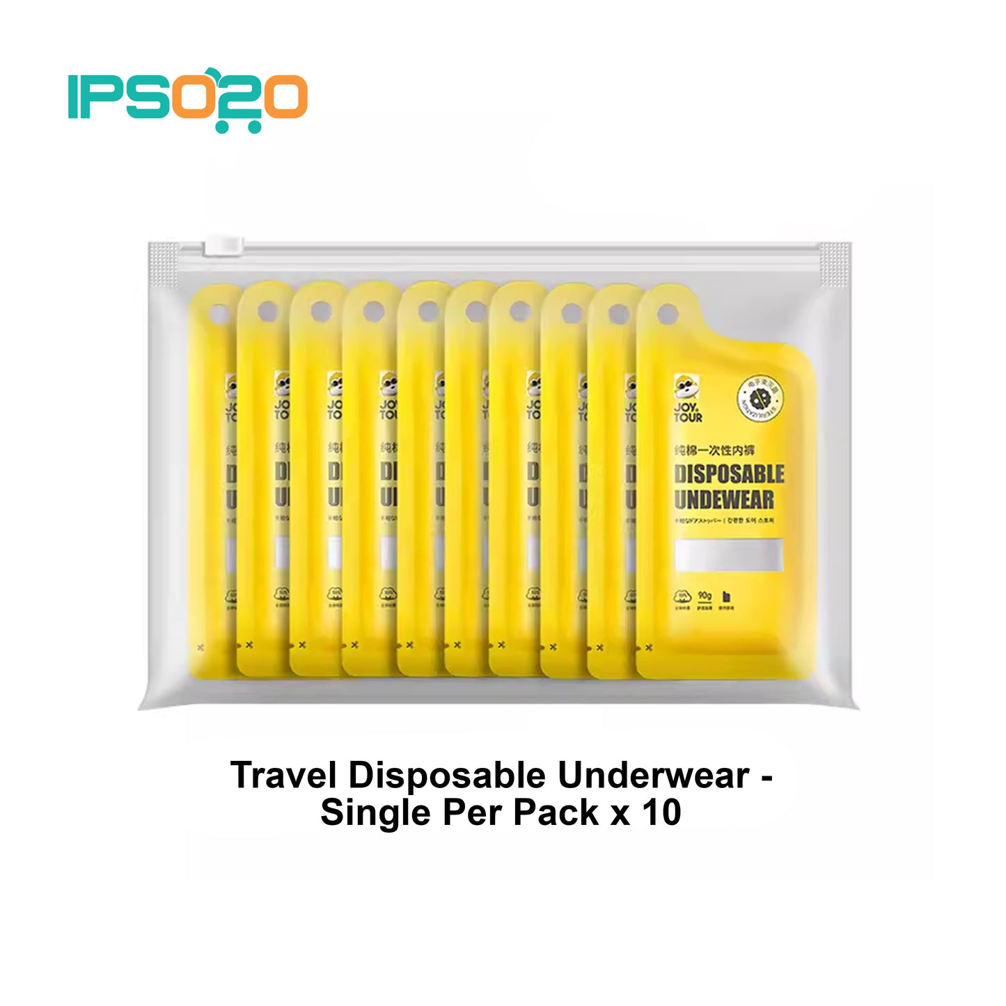 JOYTOUR Travel Disposable Male Underwear - Single pcs pack