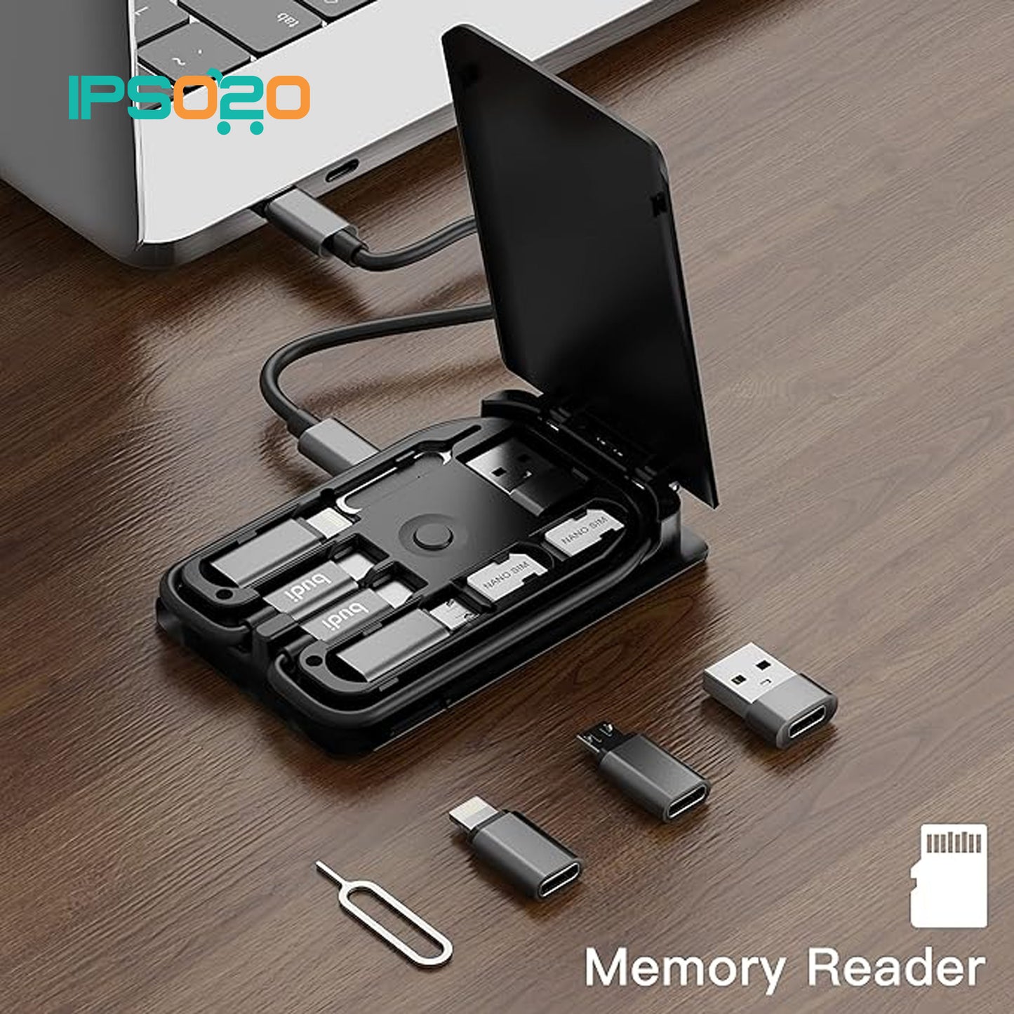 BUDI 15w Wireless Charger Phones Multi-Functional Box
