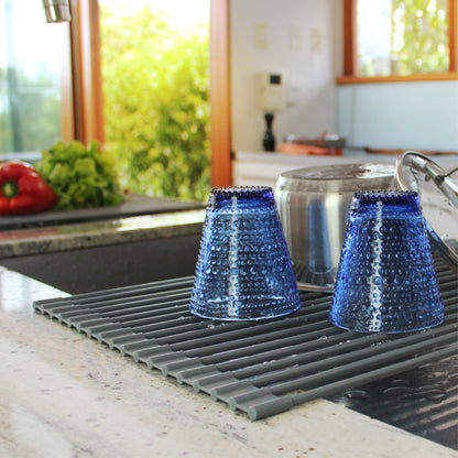 White Magic Dish Drying Rack & Trivet