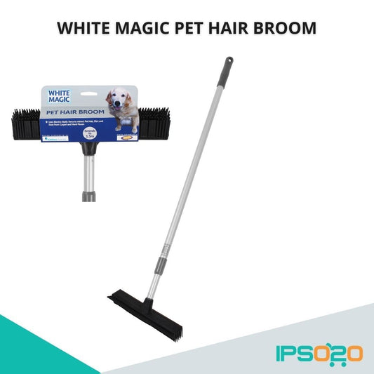 WHITE MAGIC Pet Hair Broom