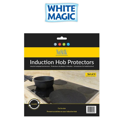 NO STIK Induction Hob Protectors, 4Pcs/Set