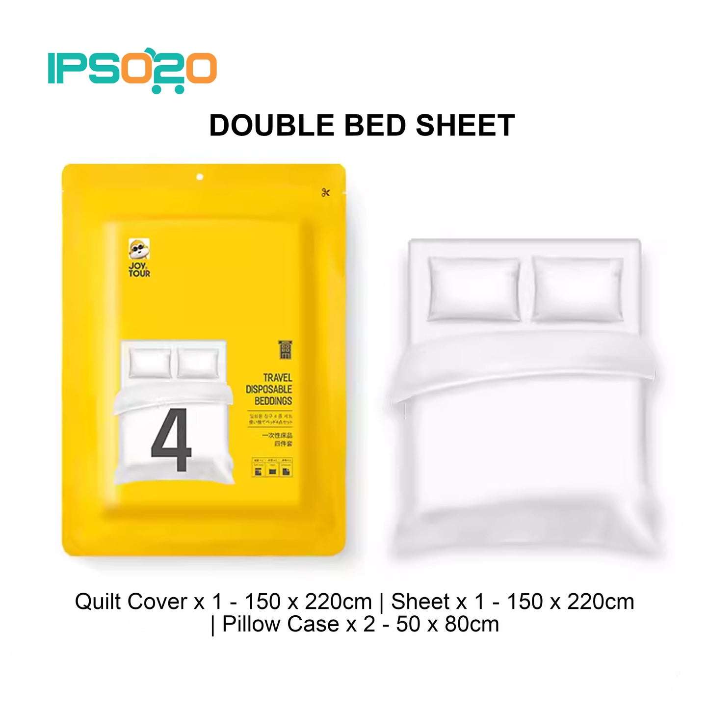 JOYTOUR Travel Disposable Beddings