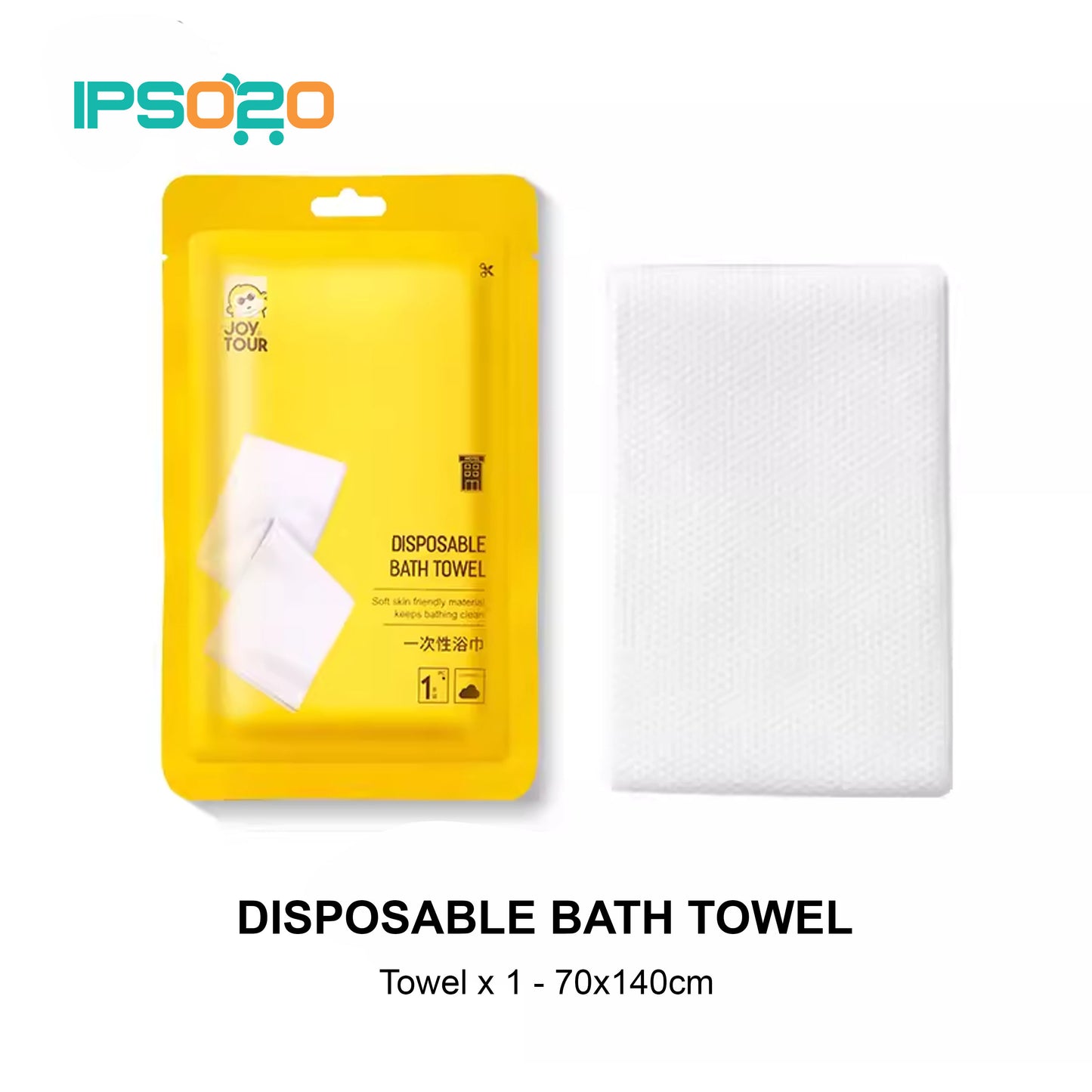 JOYTOUR Travel Disposable Bath Towel / Face Towel