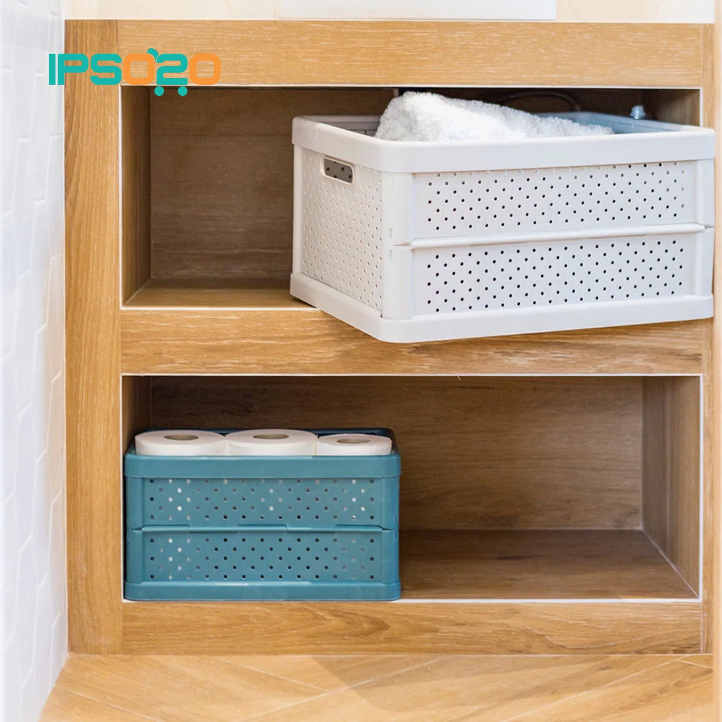 VIGAR Compact Foldable Crate - 11.3L