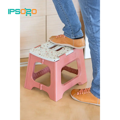 VIGAR Compact Terrazzo Foldable Stool - 32cm