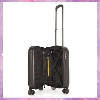 National Geographic Track Trolley S [ABS Hardcase Luggage/Suitcase, Aluminum trolley system with push button, TSA lock,Four double spinner wheels]