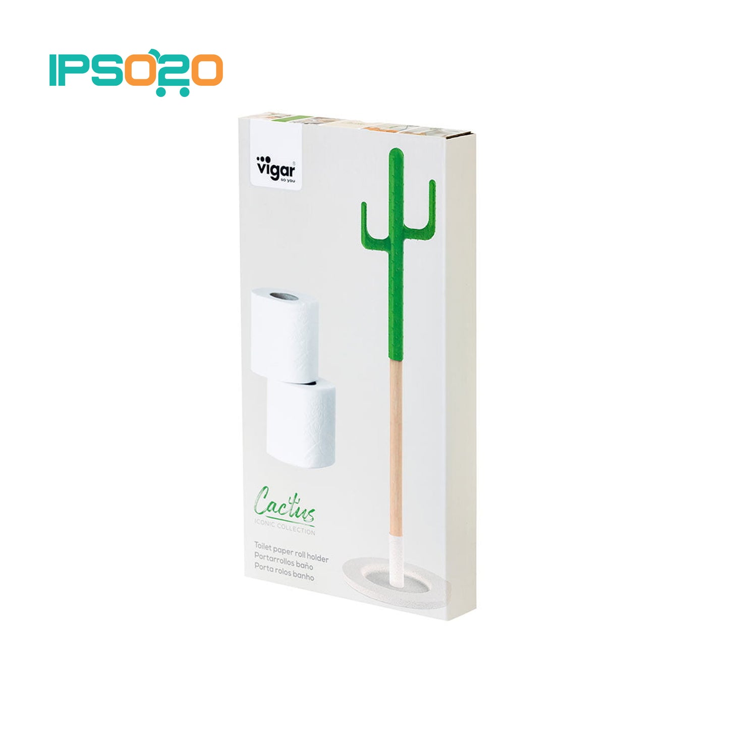 VIGAR Cactus Four Toilet Roll Holder